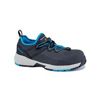 Honeywell Agile Sprinter S1P Zapatos de Seguridad Industrial para Hombres y Mujeres, Corte bajo, Puntera de Fibra de Vidrio, Forro de Malla 3D, talón Externo, Azul, Talla 3 UK, 6250119-35