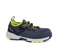 Honeywell Agile Sprinter S1P SRC ESD Zapatos de Seguridad Industrial para Hombres y Mujeres, Puntera de Fibra de Vidrio, Forro de Malla 3D, talón Externo, Amarillo, Talla 14 UK, 6250118-49