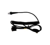 Honeywell CBL-220-300-C00 - Cable de serie (Negro, 3 m, RS-232, Male connector / Male connector, - Hyperion 1300g - Voyager 1200g, 1202g - Xenon 1900g, 1902g)