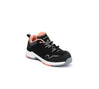 Honeywell Cocoon EVO Coral Zapatos de Seguridad Industrial para Mujer, Ligeros, Estilo Escotado, Malla 3D con Forro de Espuma, Sistema de Absorción de Choques en el Talón, Talla 35 EU, 6551612-35/7