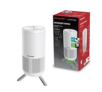 Honeywell Designer Purificador de aire (True HEPA, eliminador de alérgenos; habitaciones de hasta 87m2,indicador de calidad del aire, sensor VOC, modo automático y nocturno; ultrasilencioso) HPA830WE