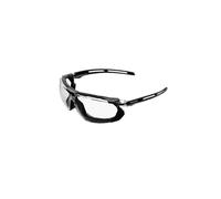 Honeywell Gafas selladas Tirade™ con revestimiento resistente a la niebla ShieldPlus®, adecuadas para petróleo y gas, de patilla negra brillante, lente transparente, 1036830 (1 pieza)