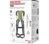 Honeywell H500 PSS Edge Tested Kit de mantenimiento, arnés de cuerpo completo y agarre de cuerda RG500, línea de anclaje RG500, punto de anclaje de correa de cincha, 1.5m con mochila, 1036592