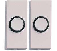 Honeywell Home D814 Pulsador, Blanco (Paquete de 2)