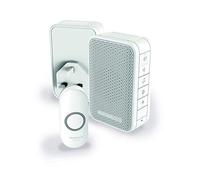 Honeywell Home DC313NHGBS Honeywell Home 3 Series - Timbre enchufable con Unidad portátil Adicional, Color Blanco