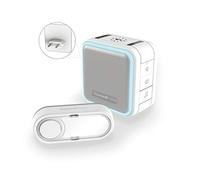 HONEY DC515SP2 - Radio-Gong para tomas con botón de timbre, blanco