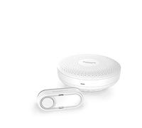 Honeywell Home DCR311S Serie 3, Timbre Redondo, Portátil, Inalámbrico con Pulsador (Blanco)
