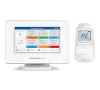 Honeywell Home Evohome Apartment Plus Solution, Smart Wi-Fi Central Operador Wi-Fi con Pantalla táctil a Color y termostato del radiador (1) - Espacio para habitación, Confort controlado, Sencillo