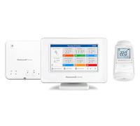 Honeywell Home Evohome House Plus Solution, Smart Wi-Fi Central Operador Wi-Fi con pantalla táctil a color, módulo de control y termostato de radiador (1) - Espacio para habitación, confort controlado