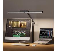 Honeywell LED Lampada da scrivania per ufficio - HJ1 Sunturalux™ Lampada flessibile con morsetto, luce tattile dimmerabile