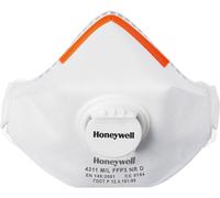 Honeywell Máscara de protección respiratoria desechable P3 mit Válvula de exhalación (1005630) Honeywell Premium 4311