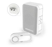 Honeywell Timbre Inalámbrico Con Pulsador Alcance 150M Blanco - DC311SP2