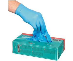 Honeywell Trabajoitshandschuhe Guantes de protección desechables de Nitril, sin polvo (4580081) Dexpure Nitril Sin polvo XL