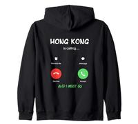 Hong Kong está Llamando y Debo IR de Viaje Sudadera con Capucha