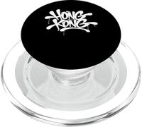 Hong Kong Graffiti City Street Art Handstyle Souvenir PopSockets PopGrip para MagSafe