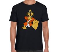 Hong Kong Phooey Kick Funny Cool Unisex T-Shirt Black XL