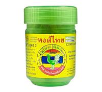 Hong Thai inhalador, Hongthai Brand aromaterapia inhaladores nasales, Botella verde - 1 x 40 g (1 pieza)