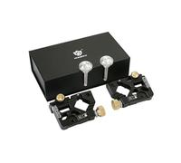 HONGDUI HONGDUI HD30-GD7N - Abrazaderas plegables de madera con gancho en madera, para perros de banco de 20 mm, clip de riel plegable para sistema MFT, 2 unidades