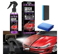 HONGECB High Protection 3 en 1 Spray Abrillantador para Coche, Reparación Arañazos Coche Spray, 3 in 1 Pulimento Coche, Spray Reparador Arañazos Coche, Spray de Quita Arañazos Coche, 1 Piezas