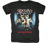 Honger Exodus Let There Be Blood Heavy Metal Thrash Funk Men T Shirt Printed tee Top Camiseta Short-Sleeve Black S