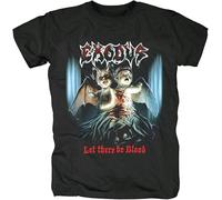 Honger Exodus Let There Be Blood Heavy Metal Thrash Metal Funk Men T Shirt Printed tee Top Camiseta Short-Sleeve Black