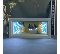Hongjieya Lámpara de anime Namikaze Minato Figura para decoración de dormitorio, luz nocturna, regalo de cumpleaños para luz LED