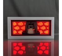 Hongjieya Lámpara de anime Uchiha Itachi Figura para decoración de dormitorio, luz nocturna, regalo de cumpleaños para luz LED