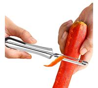 Hongjingda Peladores de Verduras para Cocina | Rallador pelador de Patatas y Verduras con Cuchillas de Acero Inoxidable,Pelador de Zanahorias Cortador de Frutas y Verduras de Mano portátil