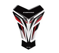 HONGLIAUTO Protector de depósito de Motocicleta de Resina 3D con Adhesivo para Honda CB500, CB500F y CB500X.(C)