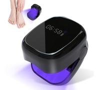 Hongo de uñas láser para el hogar, actualización de hongos en las uñas dispositivo láser. Actualización de 4 luces azules y 2 luces infrarrojas. Efectivo en solo 7 minutos: dispositivo de tratamiento