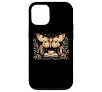 Hongos con libro de té de mariposa encantadora Carcasa para iPhone 12/12 Pro