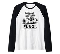 Hongos Los Recicladores Hongos Micología Ecología Camiseta Manga Raglan