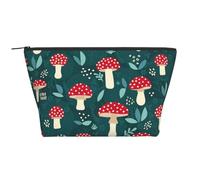 Hongos Rojos, Bolsa de artículos de tocador Bolsa de Maquillaje Bolsa de cosméticos Bolsa de artículos de tocador de Viaje portátil