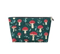 Hongos Rojos, Bolsa de artículos de tocador Bolsa de Maquillaje Bolsa de cosméticos Bolsa de artículos de tocador de Viaje portátil