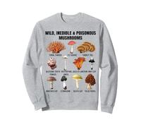 Hongos Silvestres y venenosos Gráfico de Hongos tóxicos y no comestibles Sudadera