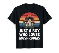 Hongos Solo un niño que ama los hongos Camiseta