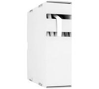 Hongshang 2111143118 Tubo termorretráctil sin pegamento, blanco, 1,20 mm, 0,60 mm, tasa de encogimiento: 2:1, 15 m