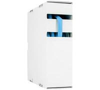 Hongshang 211114368 Tubo termorretráctil sin pegamento, azul, 1,20 mm, 0,60 mm, tasa de encogimiento: 2:1, 15 m