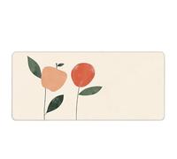 HongXINGDd Beautiful Flowers Large Gaming Mouse Pad XL Superficie Lisa con Bordes cosidos y Base Antideslizante Big Mousepad para Oficina, casa, Trabajo y Juegos