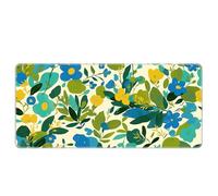 HongXINGDd Beautiful Flowers Large Gaming Mouse Pad XL Superficie Lisa con Bordes cosidos y Base Antideslizante Big Mousepad para Oficina, casa, Trabajo y Juegos