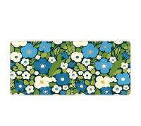 HongXINGDd Beautiful Flowers Large Gaming Mouse Pad XL Superficie Lisa con Bordes cosidos y Base Antideslizante Big Mousepad para Oficina, casa, Trabajo y Juegos