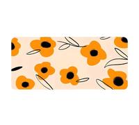 HongXINGDd Beautiful Flowers Large Gaming Mouse Pad XL Superficie Lisa con Bordes cosidos y Base Antideslizante Big Mousepad para Oficina, casa, Trabajo y Juegos