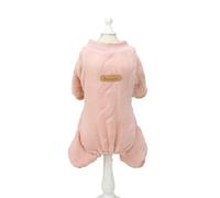 HONGYEMY Ropa para Perros Invierno Cálido De Perro Cálido para Perros para Perros Pequeños Pajamas Pajamas Coat Chihuahua Ropa Francesa Bulldog-Rosa-SG
