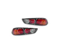 HONGYISM 4 Luces Traseras Para Lancer CY CX CZ 8330A107 2007-2020, Luces De Freno Negras Para Fortis Ex, Luces De Advertencia De Señal De Giro Para Evo Faros traseros(Black B Kit)