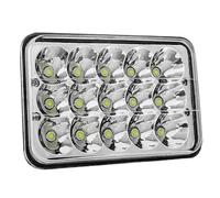 HONGYISM Faro Delantero Para Moto Faro LED H4 Para Motocicleta Y Coche De 4x6 Pulgadas Para XR250 Para XR250L Para XR650L Para XR650R Para Camión(PC 1)