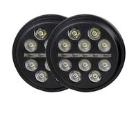HONGYISM Faro Delantero Para Moto Faro LED Redondo De 7 Pulgadas 575 Luz Haz Alto Y Bajo Con DRL Para Jeep Para Wrangler Todoterreno Motocicleta 4x4(2 pcs 4.5 inch)