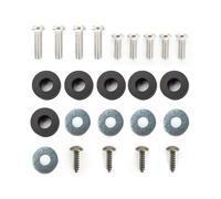 HONGYISM Faro Delantero Para Moto Para FZ6N Para FZ6 Para FZ-6N 2004-2006 2005 Conjunto De Faros Motocicleta Soporte Espejo Cubierta Velocímetro Señal Giro(Screws)