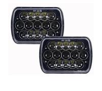 HONGYISM Faro Principal Faro Led Para Dodge Para Ramcharger Para Ram Para Pickup W250 Van 5x7 Pulgadas 7x6 Drl Señal Giro Haz Alto-bajo Faros Delanteros