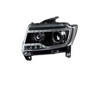 HONGYISM Faro Principal Faros LED Coche Para JEEP Para Grand C 2012-2016 Luces Delanteras Parachoques Delantero Plug And Play Con Lente Proyector DRL H/L Faros Delanteros
