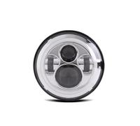 HONGYISM Faros Faro DRL Para VW Para Beetle Classic Para Santana PS10 2004 45w 4x4 7 Pulgadas Faros Halo Redondos LED Con/sin Señal De Giro Ámbar